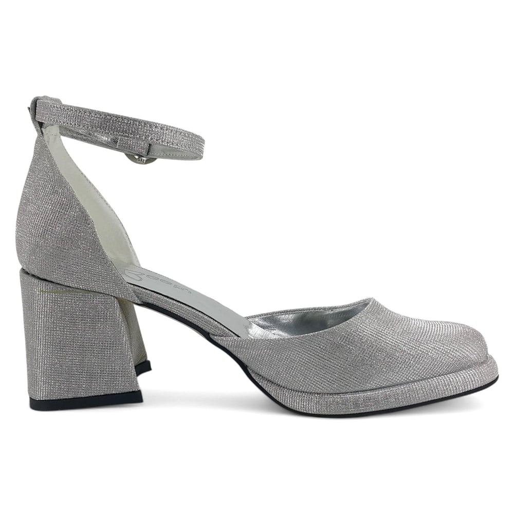 Beety 425 25YA Kadın Abiye Ayakkabı Gümüş