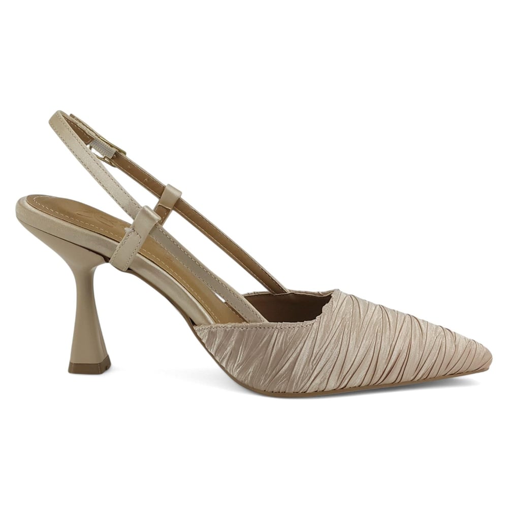 Beety 815 25YA Kadın Abiye Ayakkabı Bej