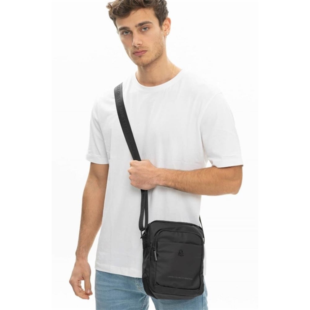 Benetton Bnt 541 Kadın Çapraz Çanta Siyah