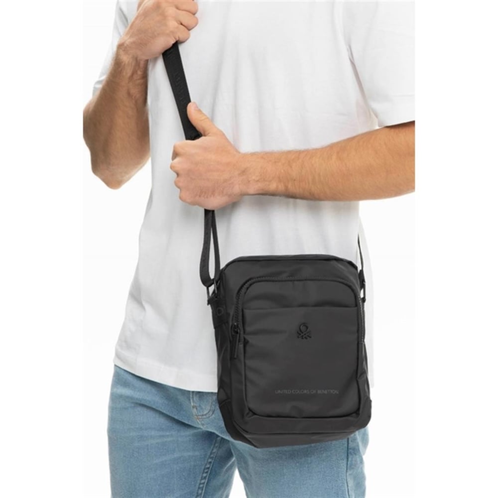 Benetton Bnt 541 Kadın Çapraz Çanta Siyah