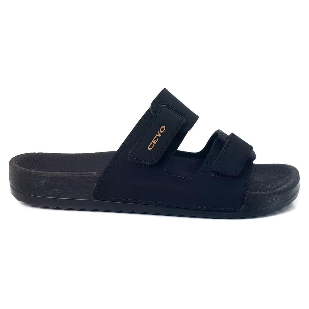 Ceyo Bahama 16 Kadın Anatomik Terlik - Siyah