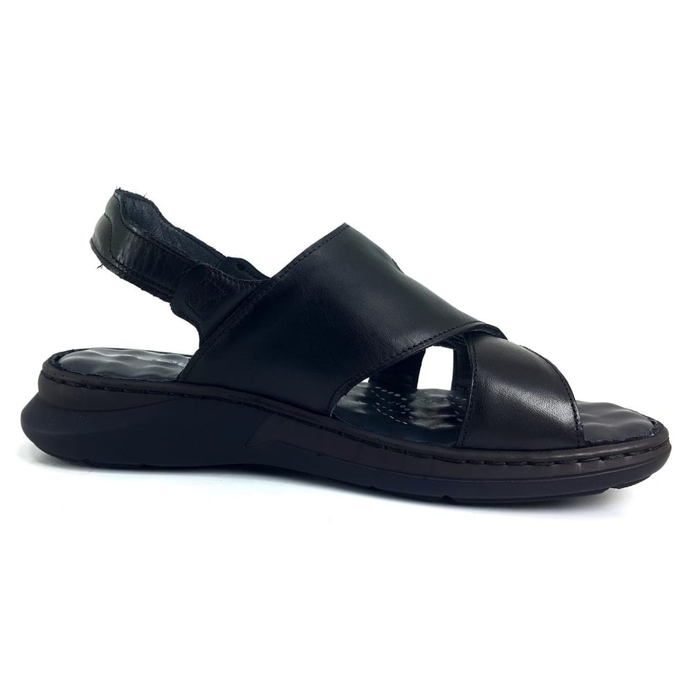 Forelli Berkay 24YS Erkek Anatomik Sandalet Siyah
