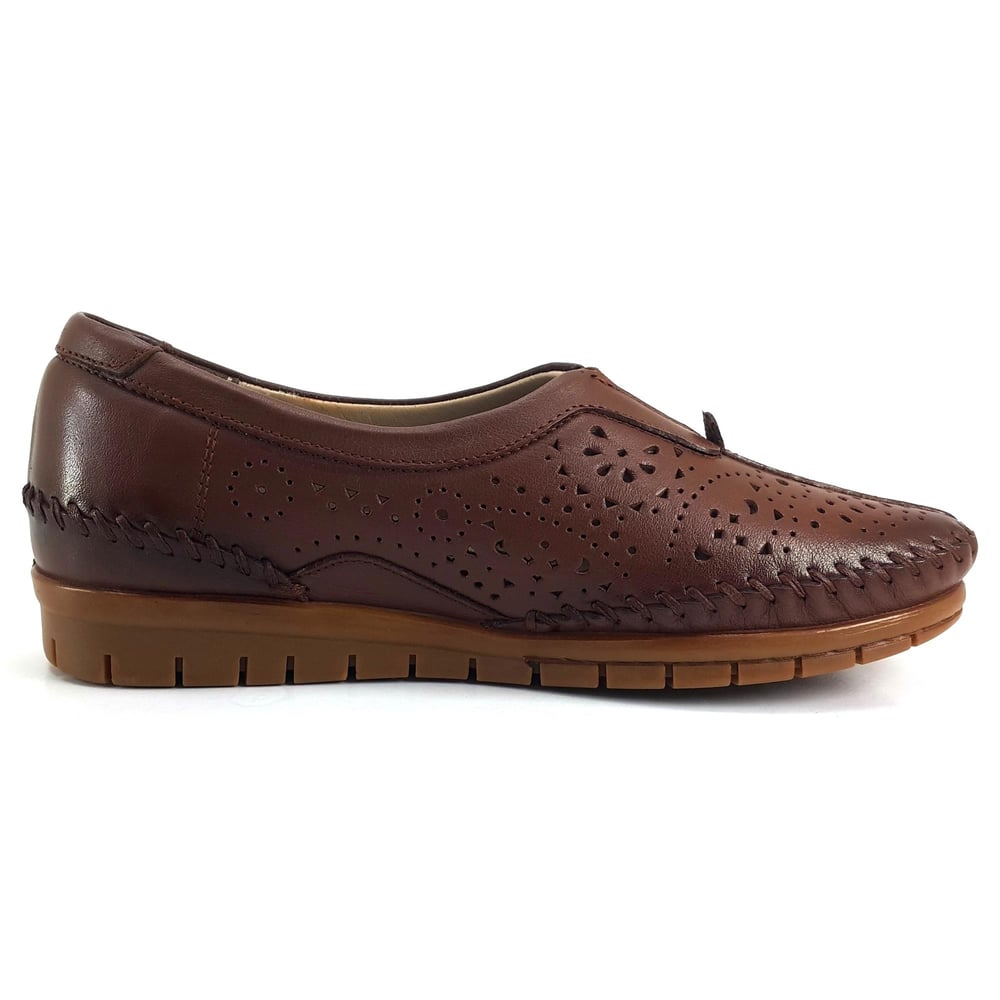 Женская анатомическая повседневная обувь Forelli Twin 25YA, таба