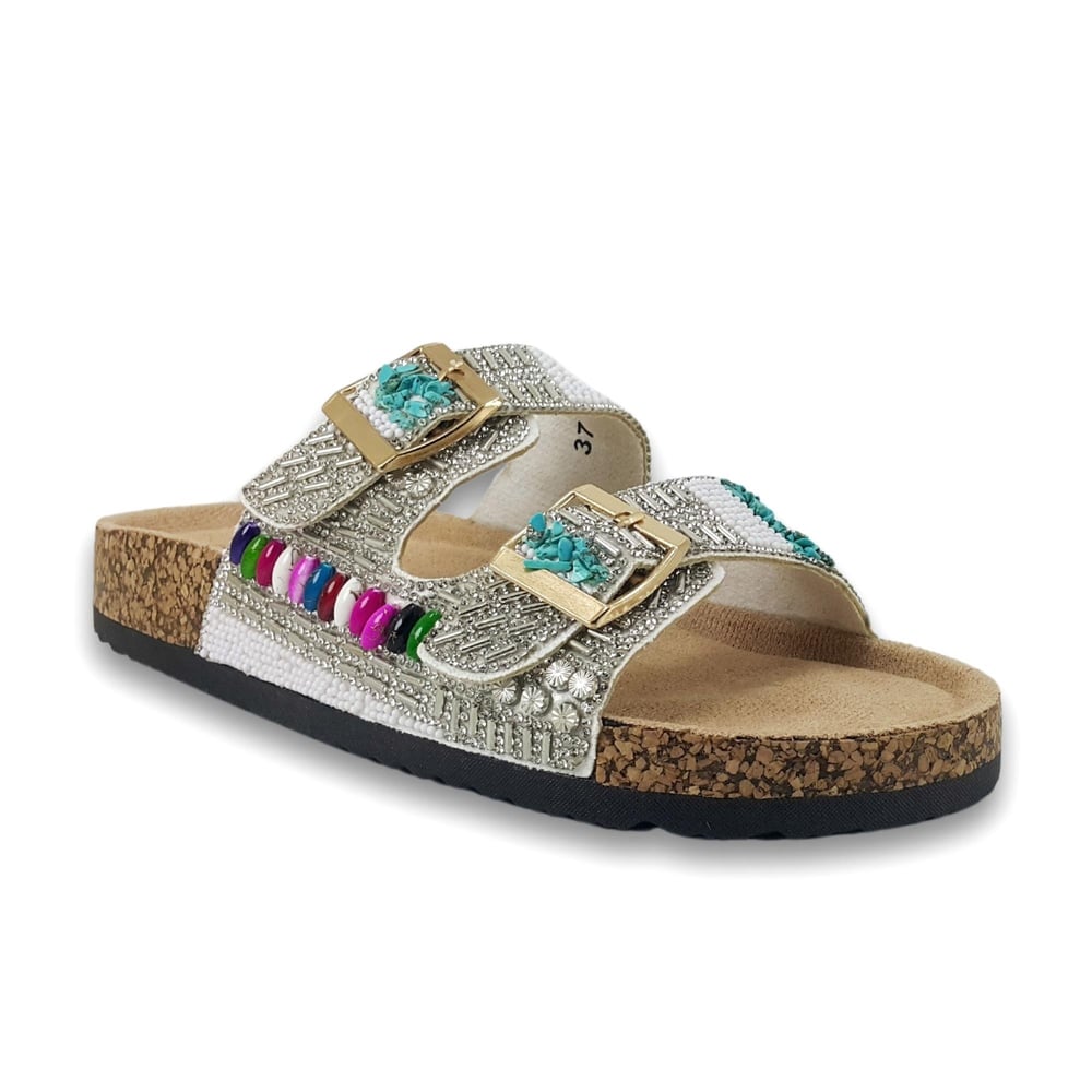 Guja 102 2 25YT женские повседневные тапочки белые