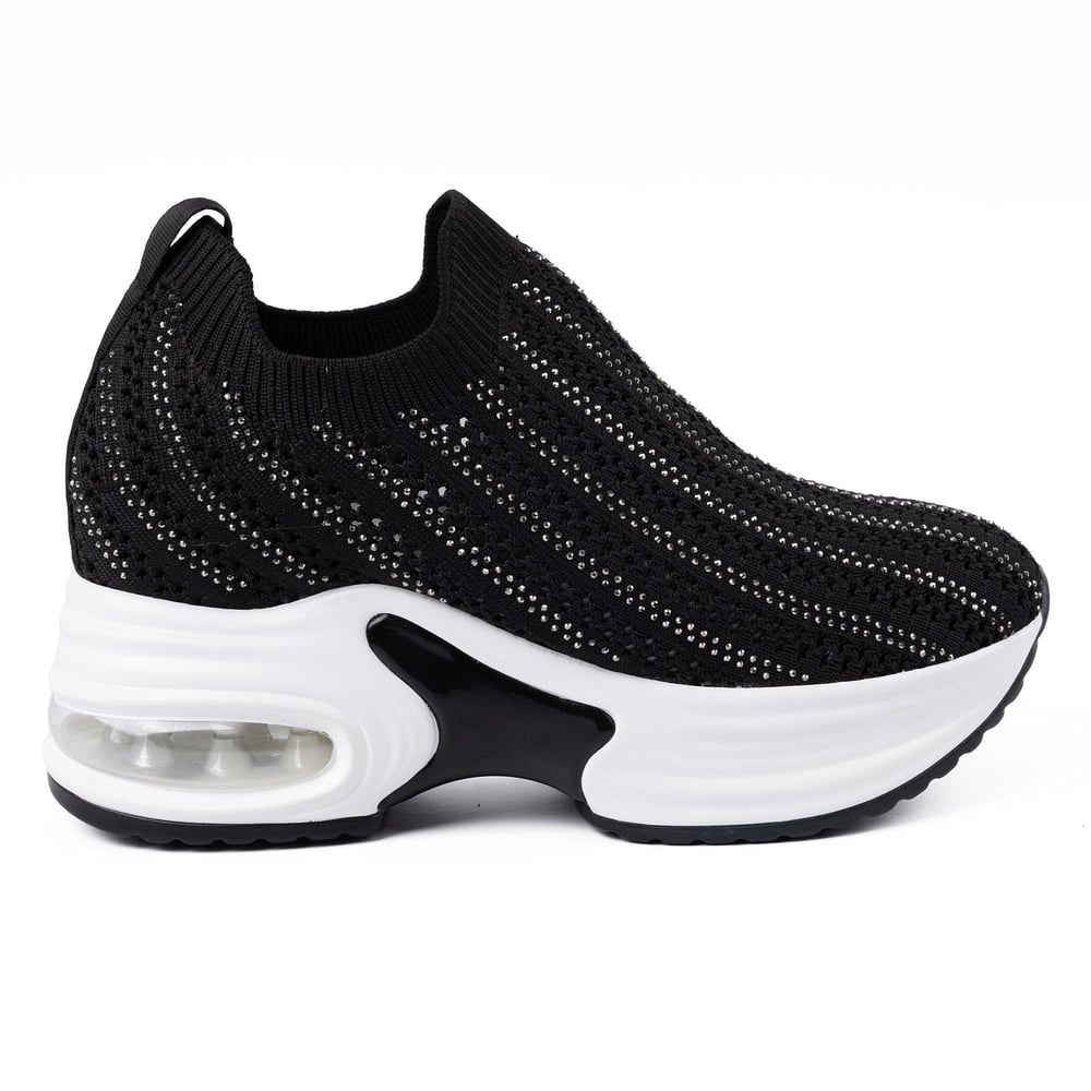 Guja 300 3 26YA Kadın Sneaker Günlük Ayakkabı Siyah