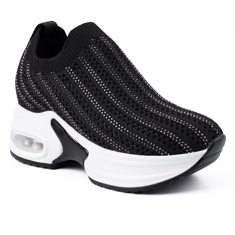 Guja 300 3 26YA Kadın Sneaker Günlük Ayakkabı Siyah