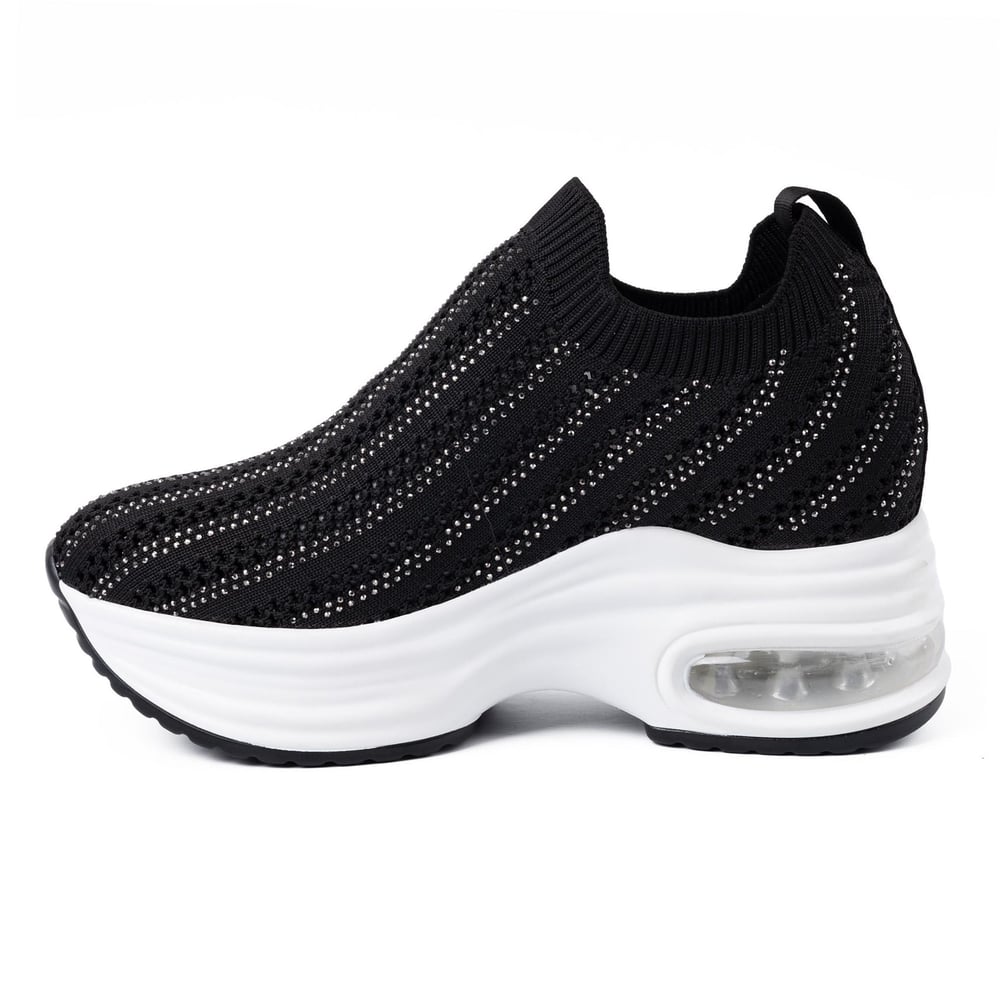 Guja 300 3 26YA Kadın Sneaker Günlük Ayakkabı Siyah