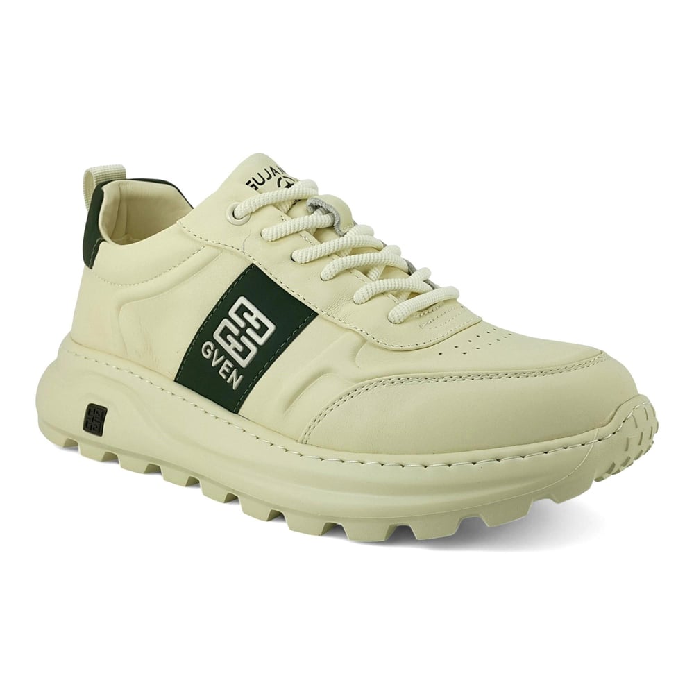 Guja 565 1 25KA Erkek Sneaker Günlük Ayakkabı Bej