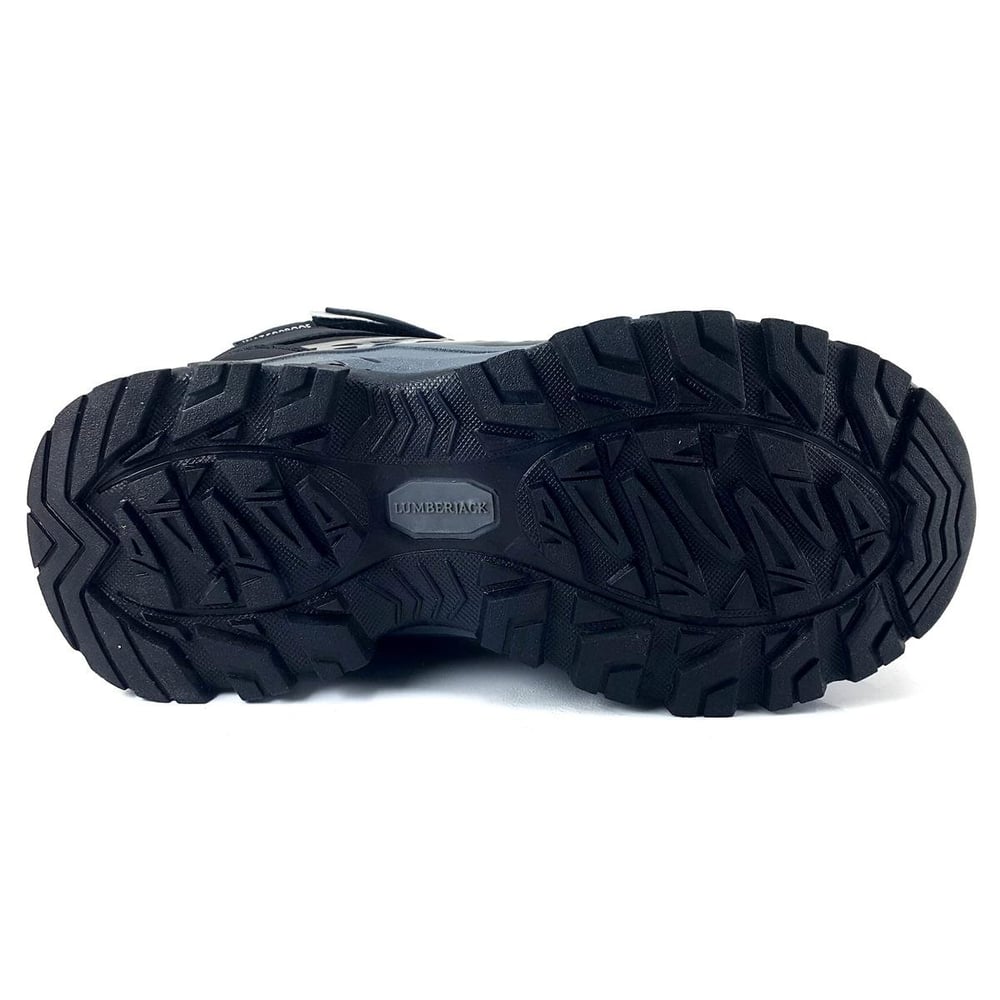 Lumberjack Getop 24KB водонепроницаемые детские ботинки черного цвета