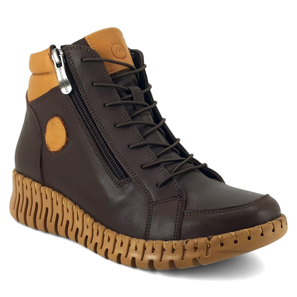 Mammamia 1190 25KB Kadın Günlük Bot Kahverengi