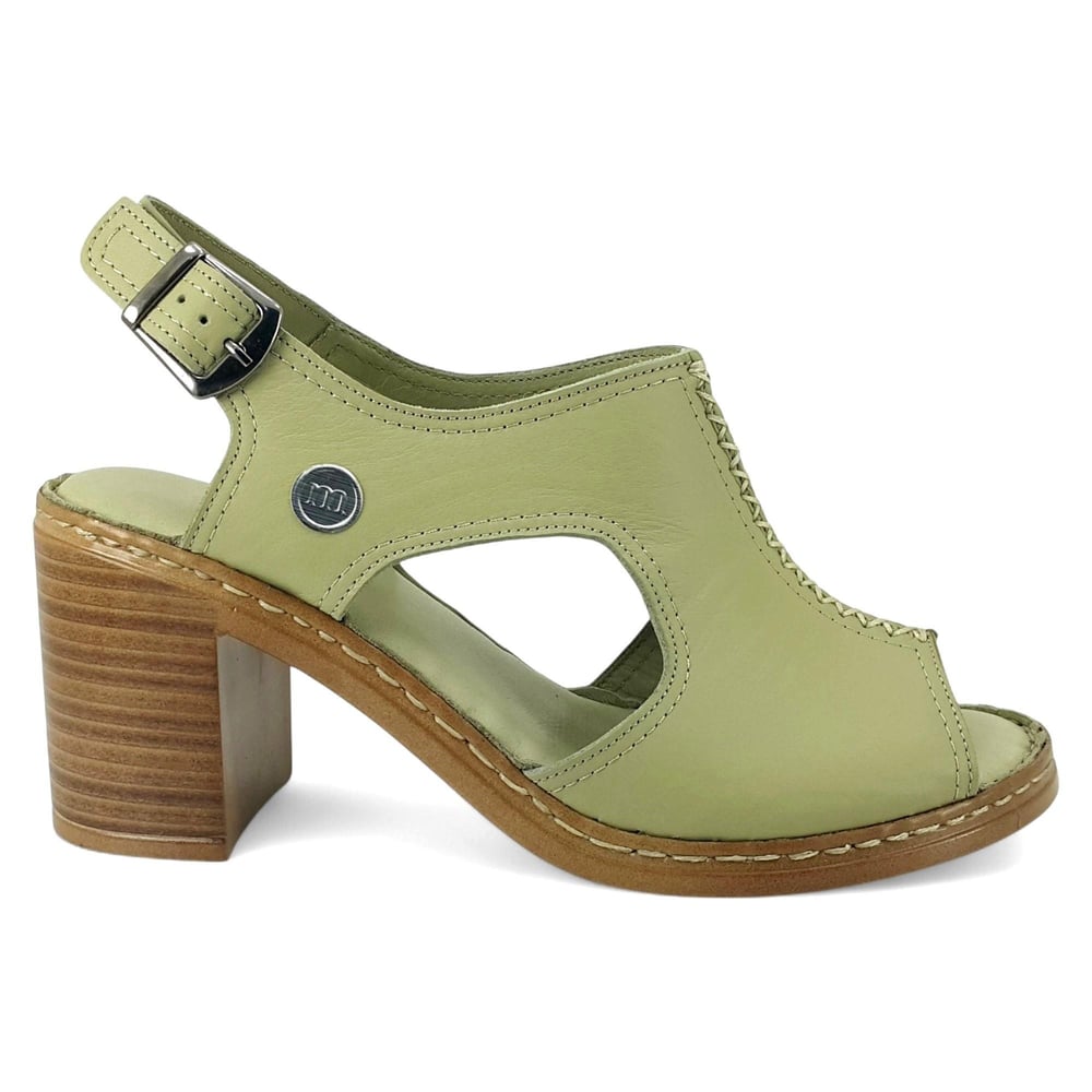 Mammamia 2405 25-летние женские повседневные сандалии зеленого цвета