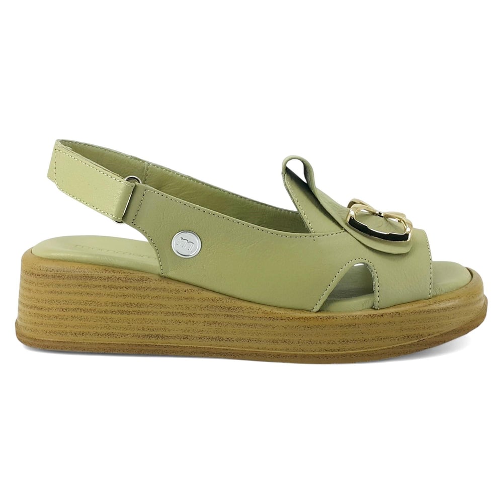 Mammamia 2780 25YS Женские повседневные сандалии зеленого цвета