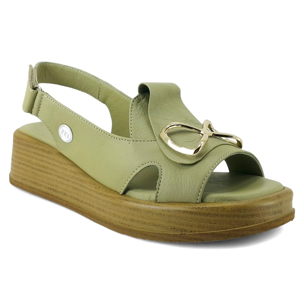 Mammamia 2780 25YS Женские повседневные сандалии зеленого цвета