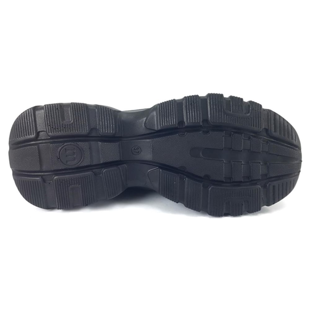 Mammamia 3125 22KA Günlük Bayan Ayakkabı - Siyah Nubuk