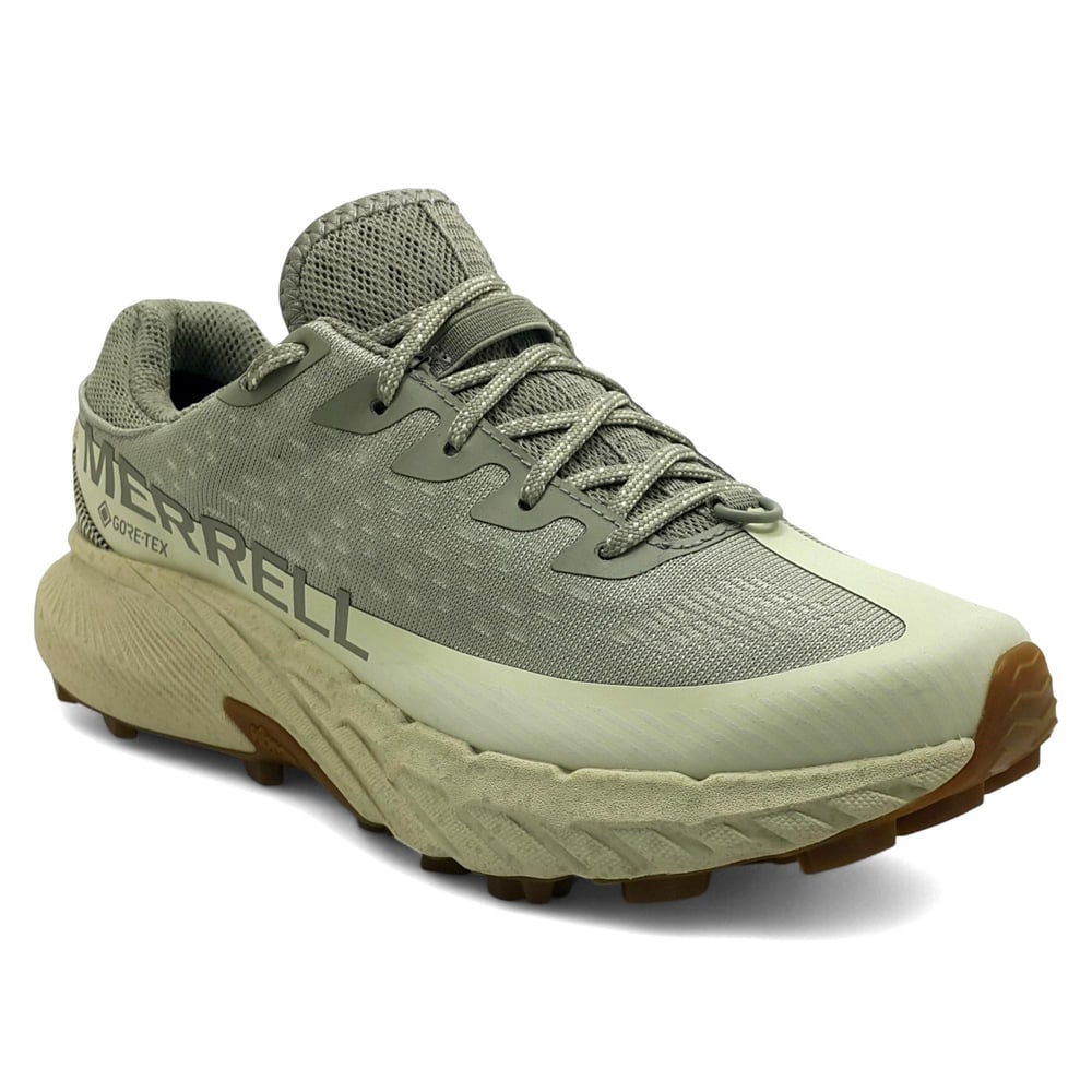 Merrell Agility Peak 5 Gtx Kadın Koşusu Ayakkabısı Bej