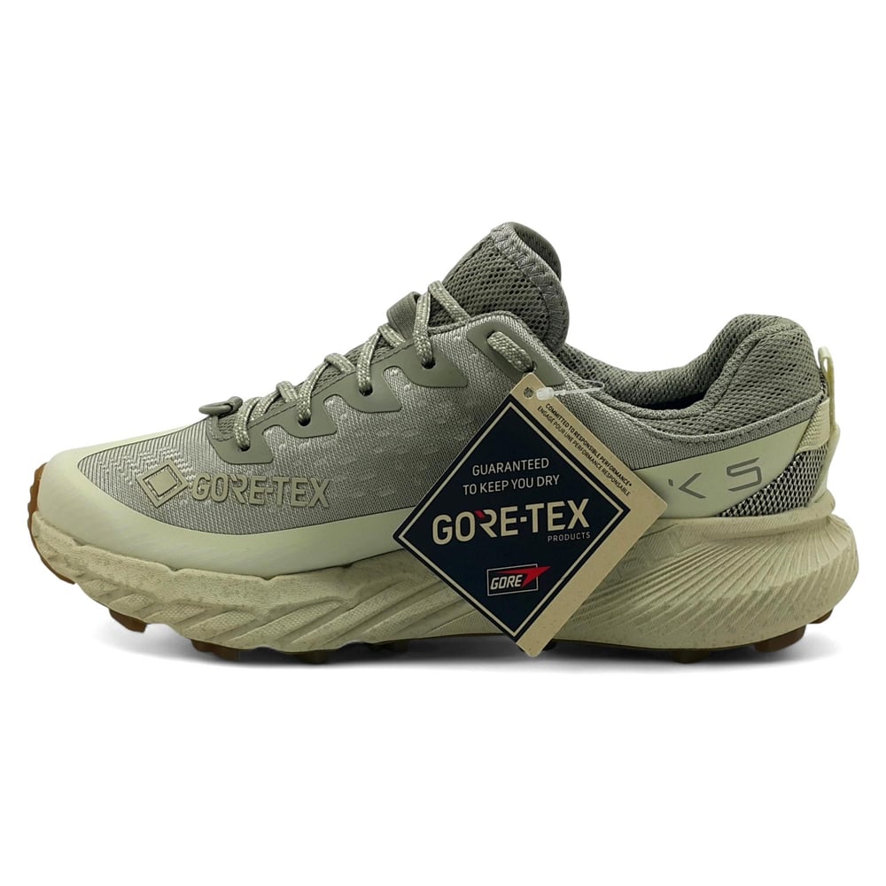 Merrell Agility Peak 5 Gtx Kadın Koşusu Ayakkabısı Bej