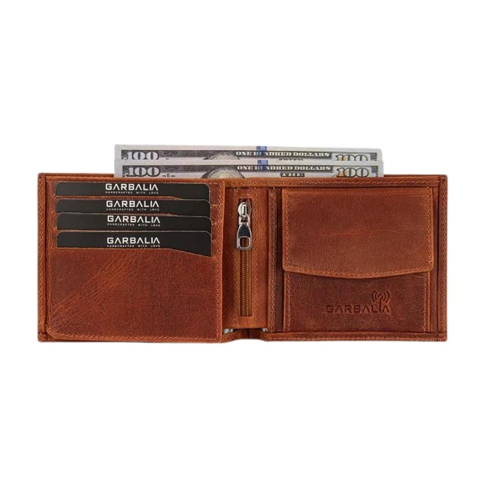 Garbalia Arnold Hakiki Deri Erkek Cüzdan Taba