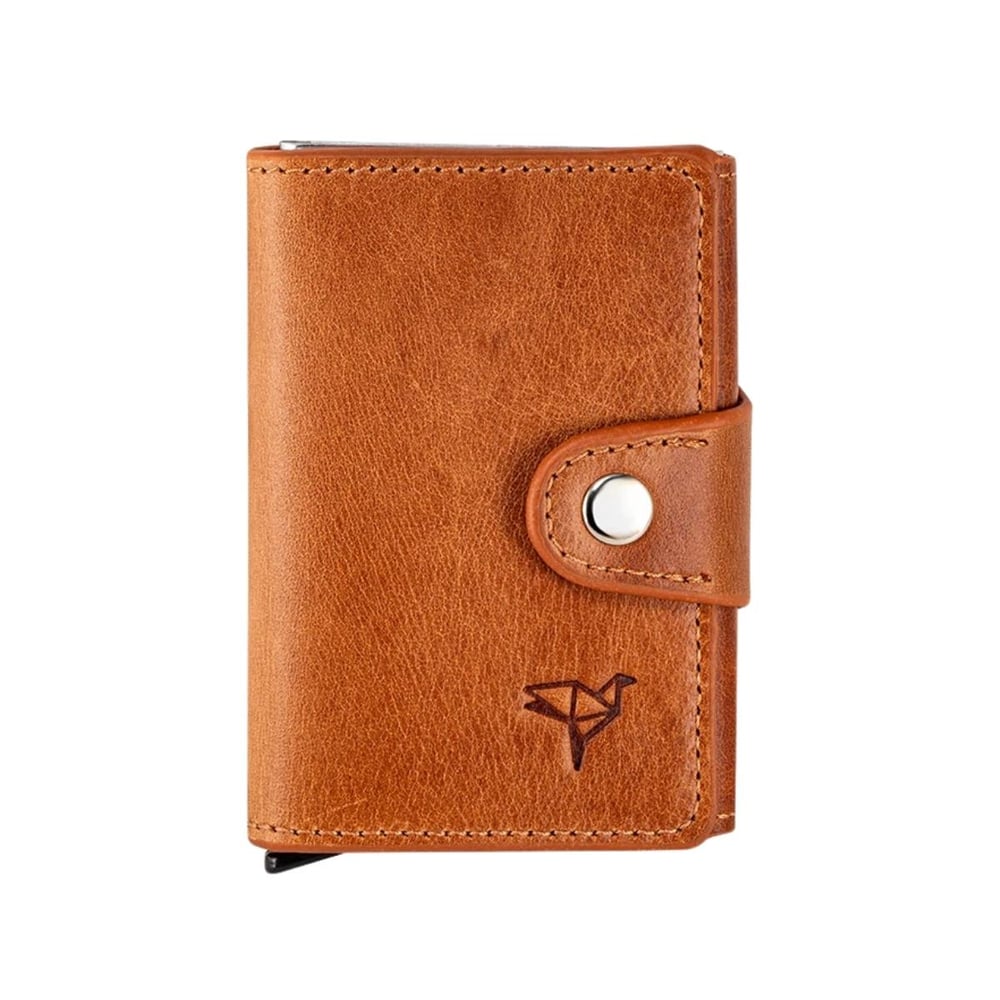 Garbalia Bern Hakiki Deri Mekanizmalı Cüzdan Taba