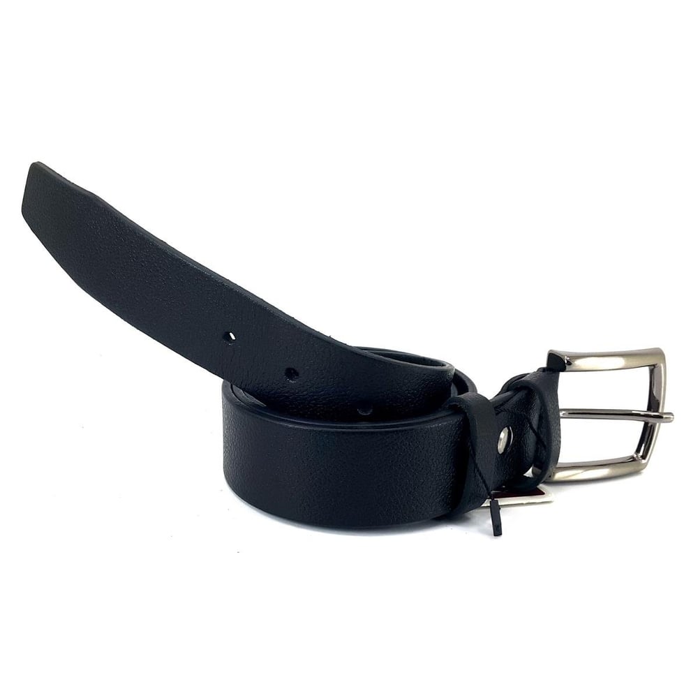 Шорник 1103 24K 3,5 см мужской джинсовый пояс черный