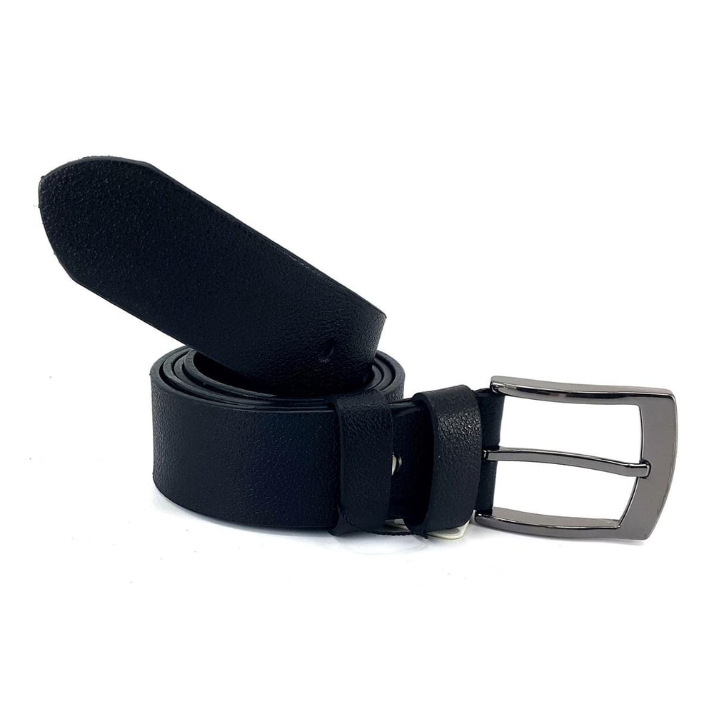 Шорник 1104 24K 4 см мужской джинсовый пояс черный