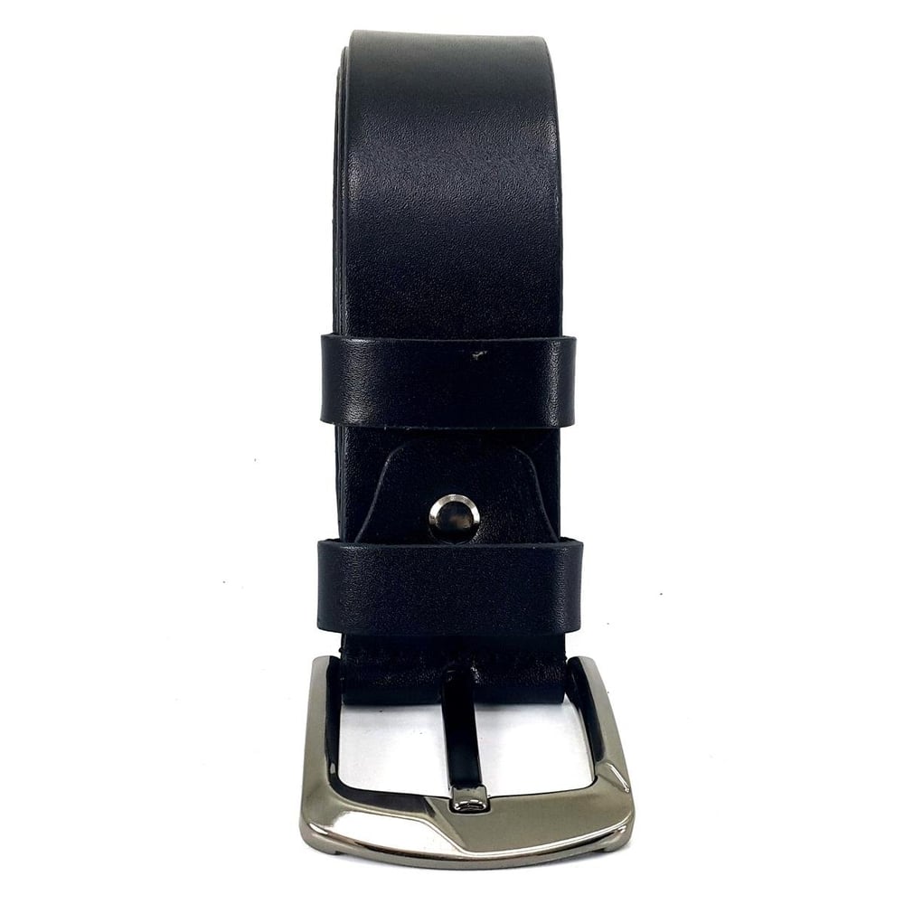 Saraç 1106 23K 4,5 Cm Erkek Kot Kemer - Siyah