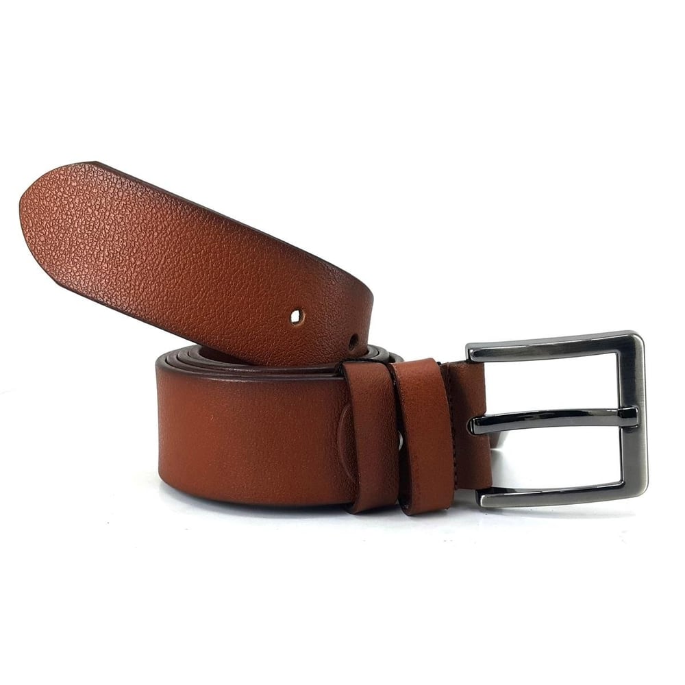 Saraç 1106 24K 4,5 Cm Erkek Kot Kemer Taba