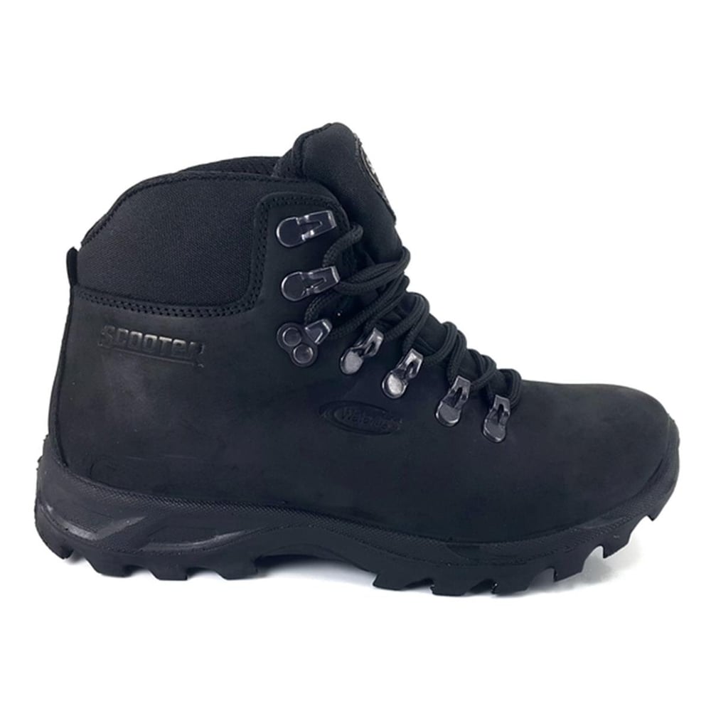 Scooter 1221 22KB Su Geçirmrez Bayan Bot Siyah Nubuk