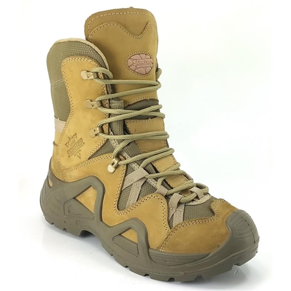 Scooter 1490 24KB Su Geçirmez Günlük Erkek Bot Bej Nubuk