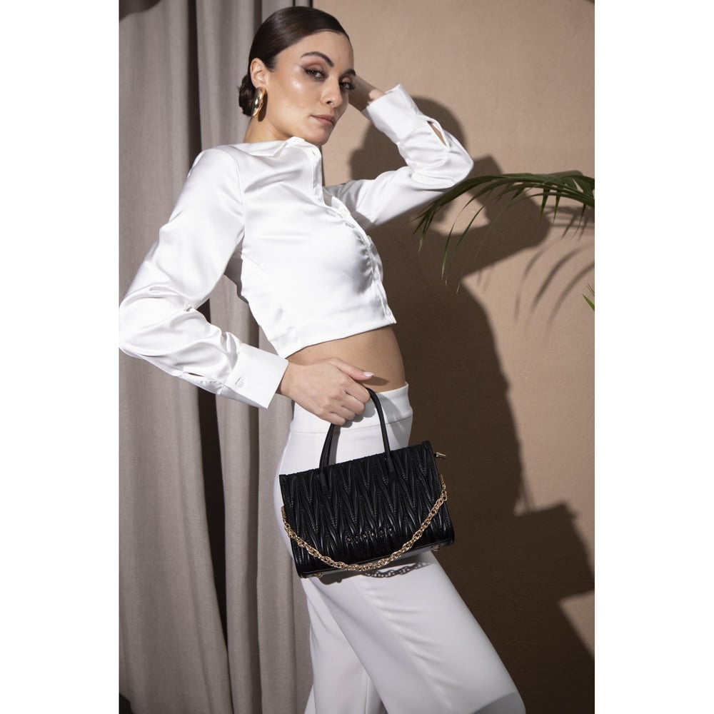 Sisley Sly 179 Kadın El Çantası Siyah