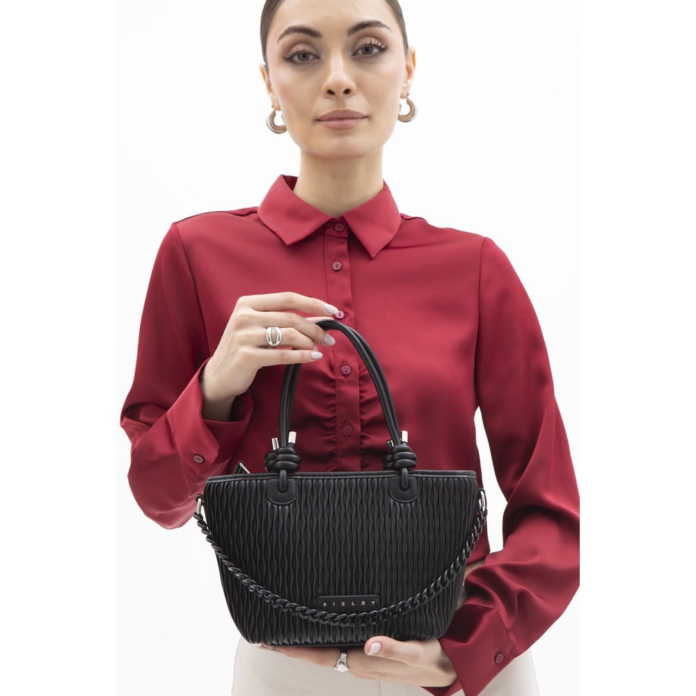 Sisley Sly 207 Kadın El Çantası Siyah