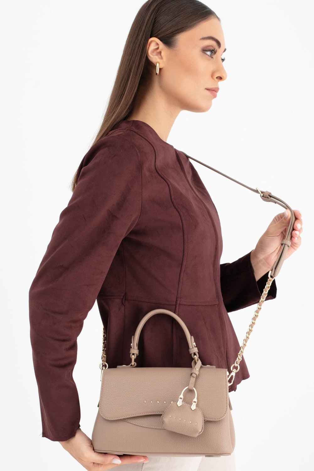 Sisley Sly 268 Kadın Kol Çantası Taş