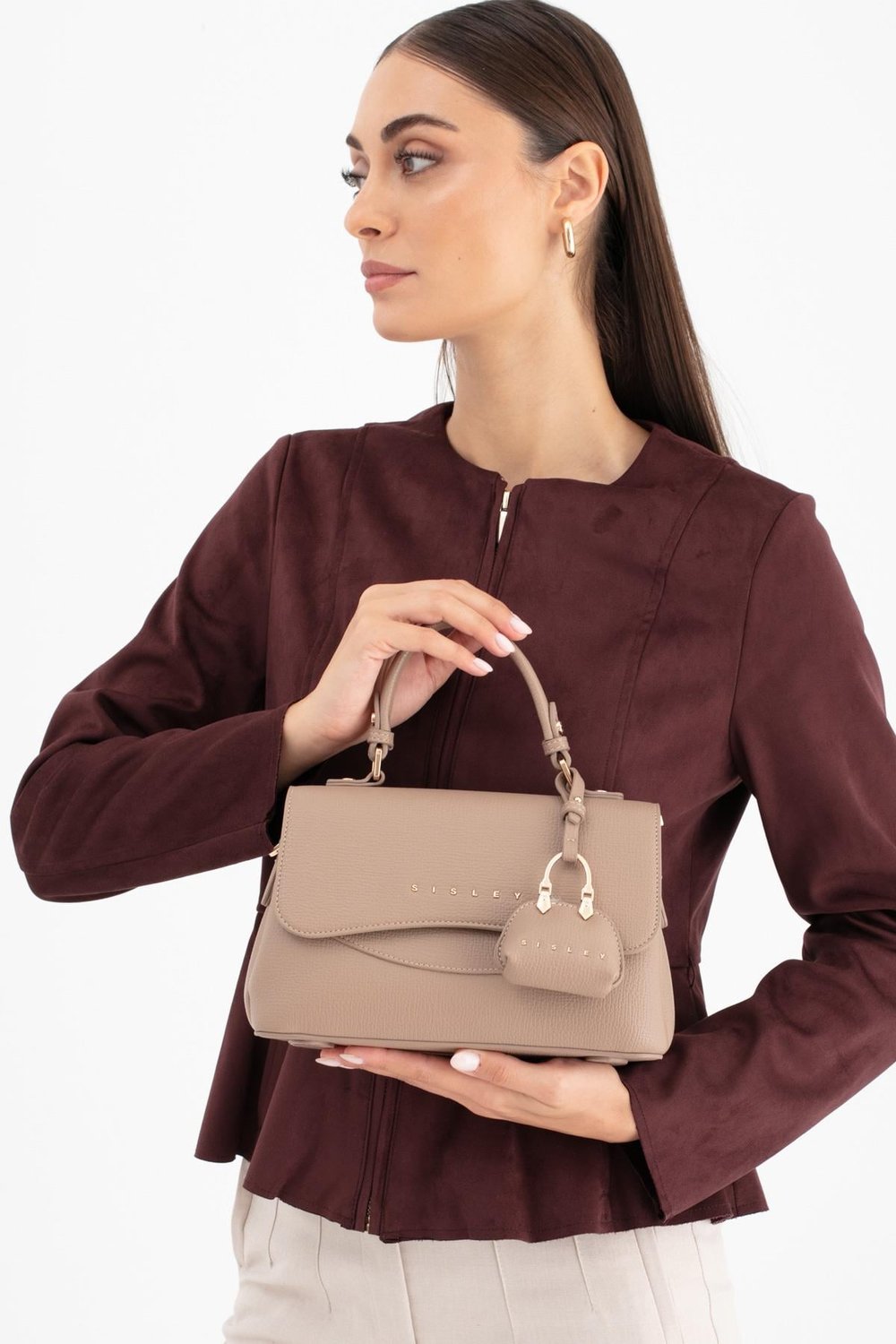 Sisley Sly 268 Kadın Kol Çantası Taş