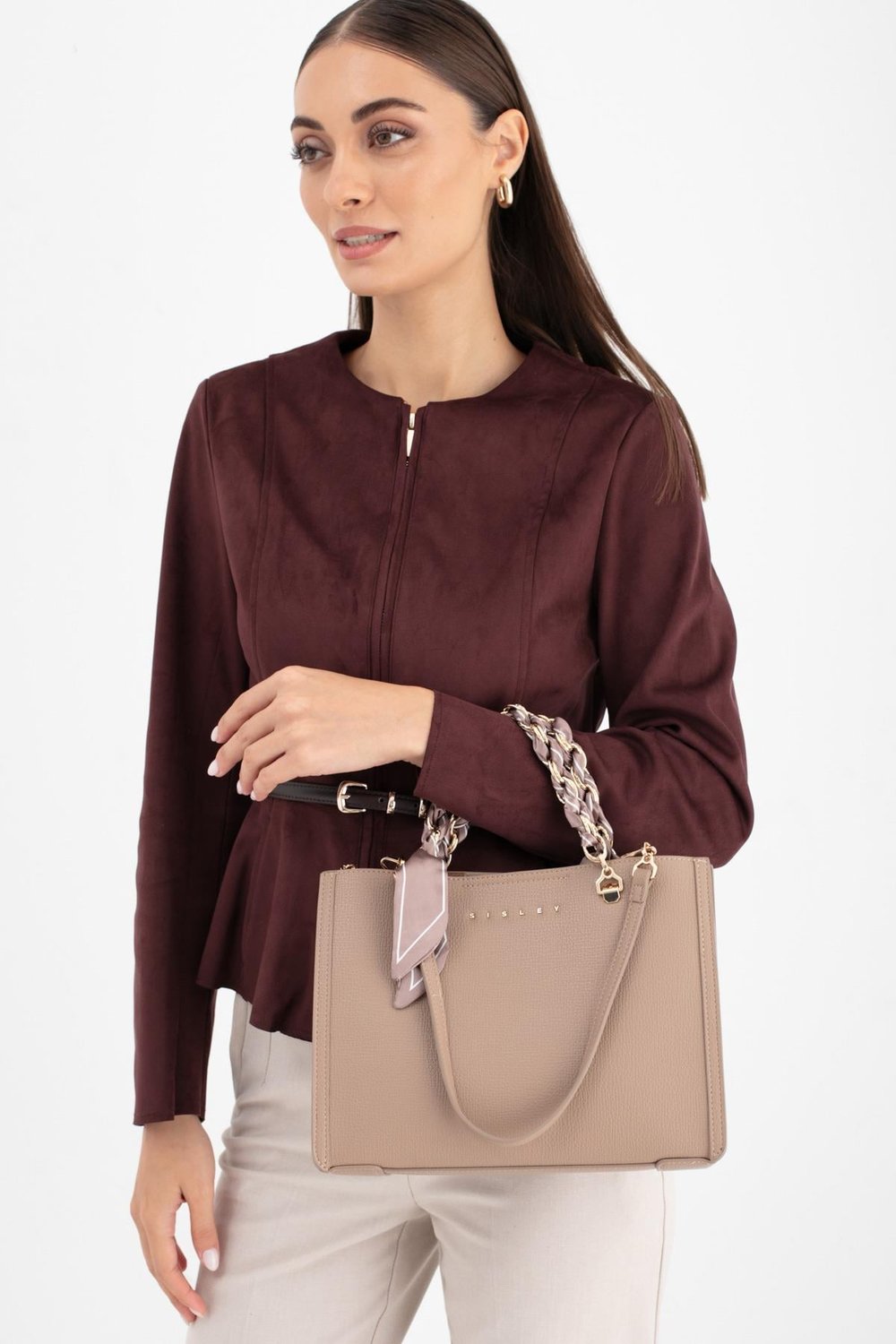 Sisley Sly 287 Kadın Kol Çantası Taş