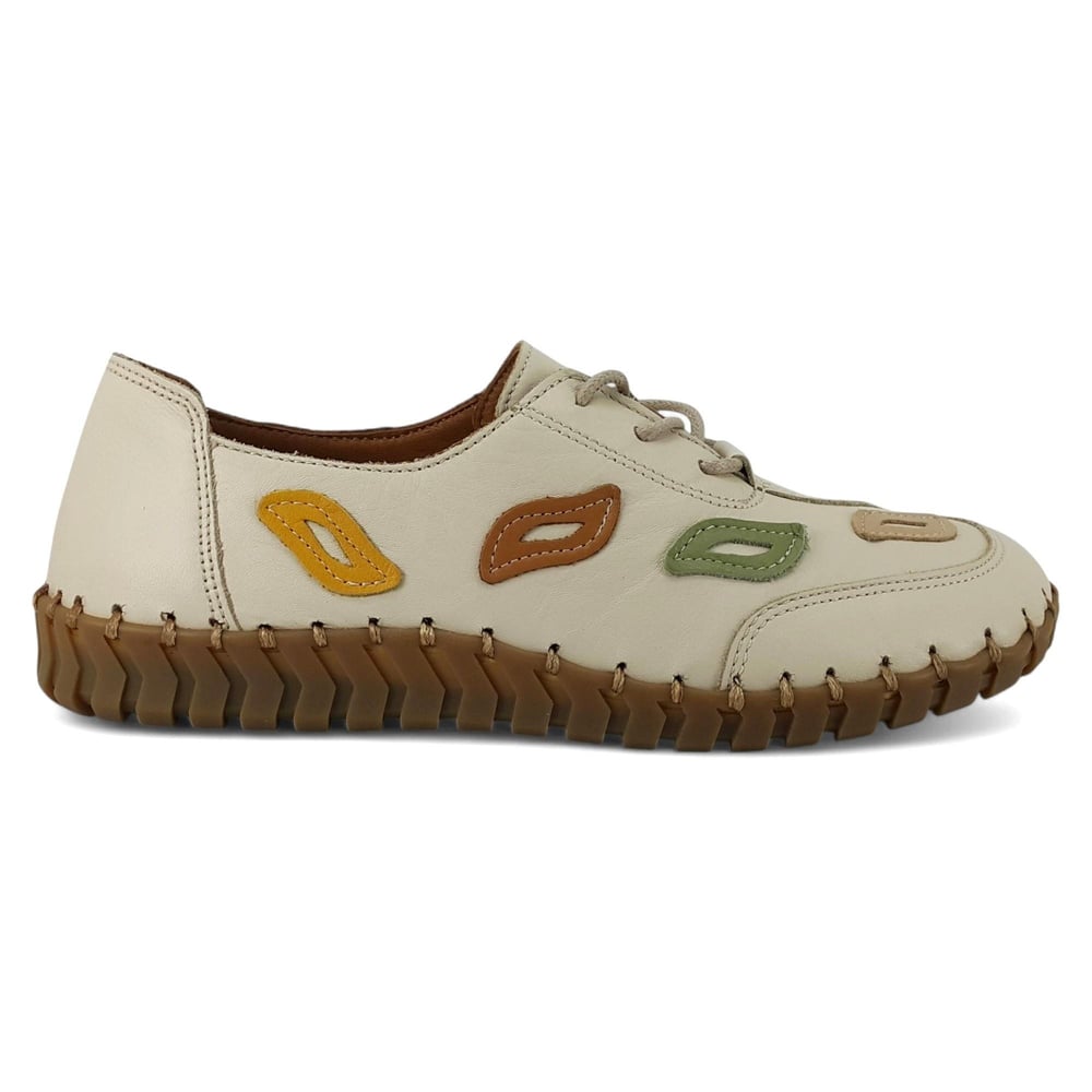 Венера 2010727 25YA Женская повседневная обувь бежевого цвета