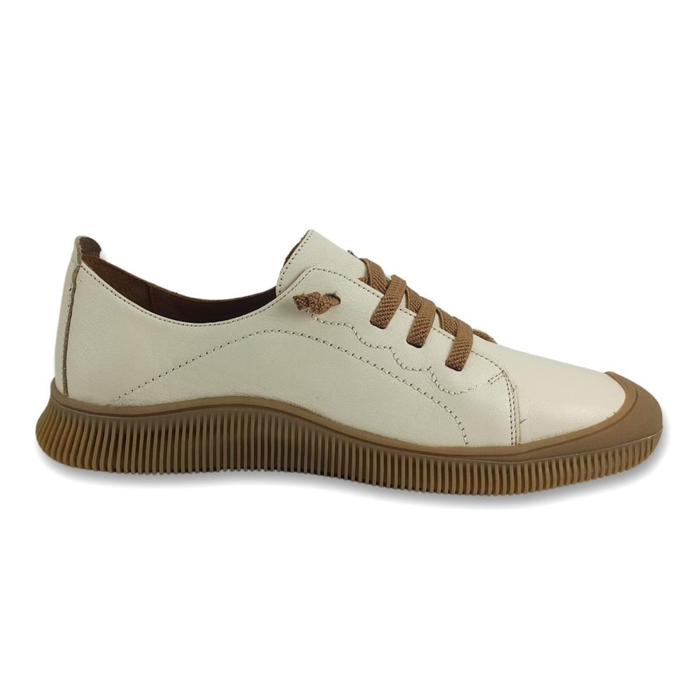 Венера 2413504 25YA Женская повседневная обувь бежевого цвета