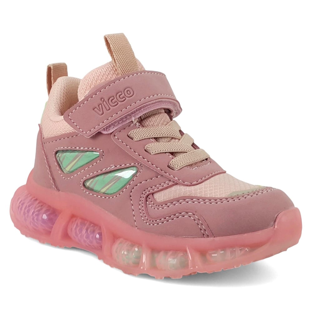 Vicco Willow Çoçuk Işıklı Bot Pudra