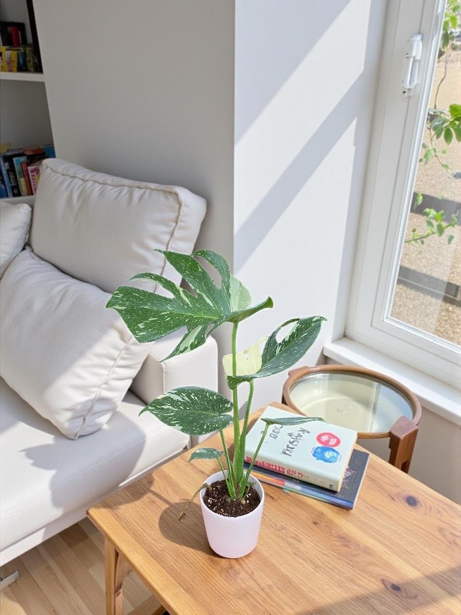  Monstera Deliciosa Thai Constellation Deve Tabanı Özel Tür 