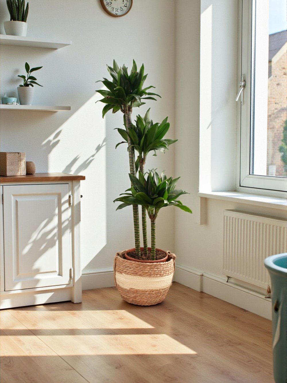 Draceana Compacta 3 Gövdeli XL 120-130 Cm 