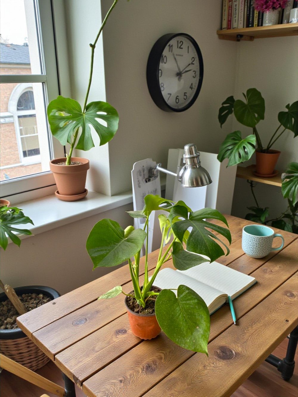 Monstera Deliciosa Deve Tabanı Orta Boy 50-60CM