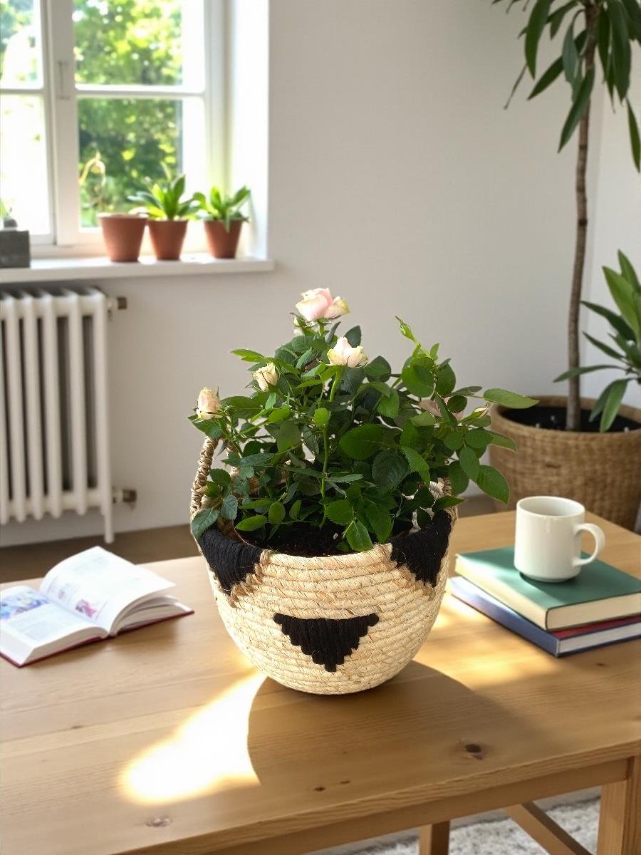 Pembe Gül Yediveren Büyük Boy - Mozart Constanze Rose İthal