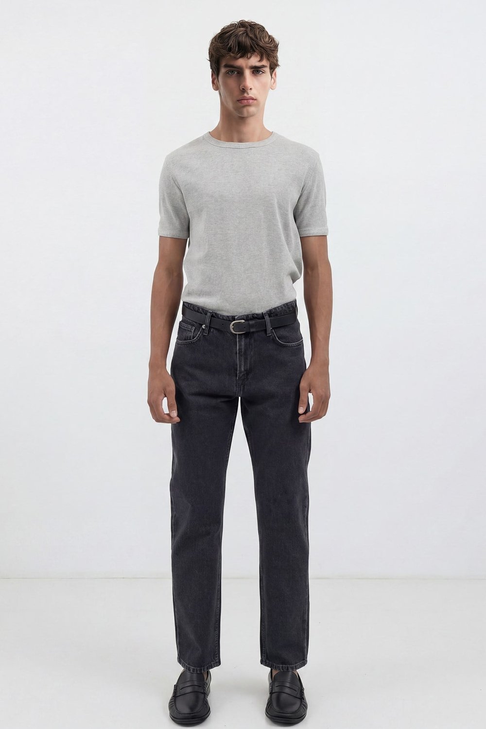 Straight-Fit Mens Jeans