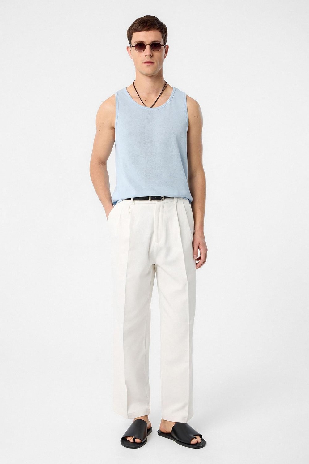 Antioch Bebe Mavi Basic Erkek Atlet