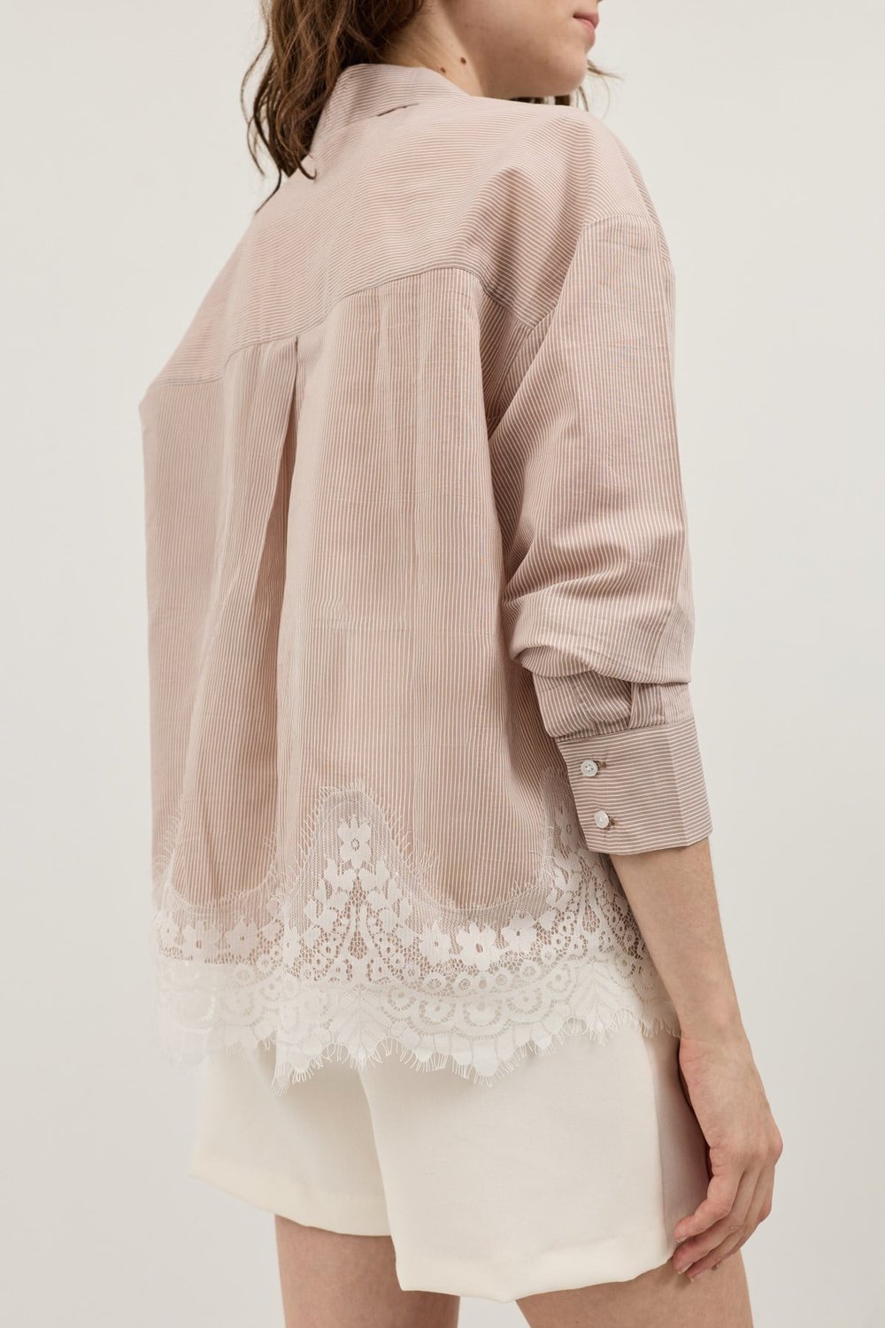 Blouse with Lace Details