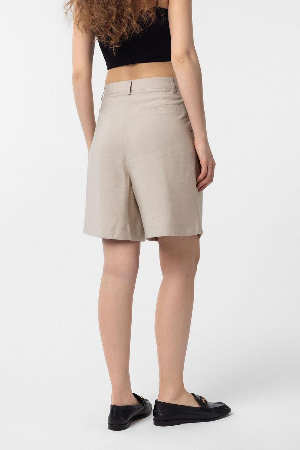 Womens Bermuda Shorts with Pockets