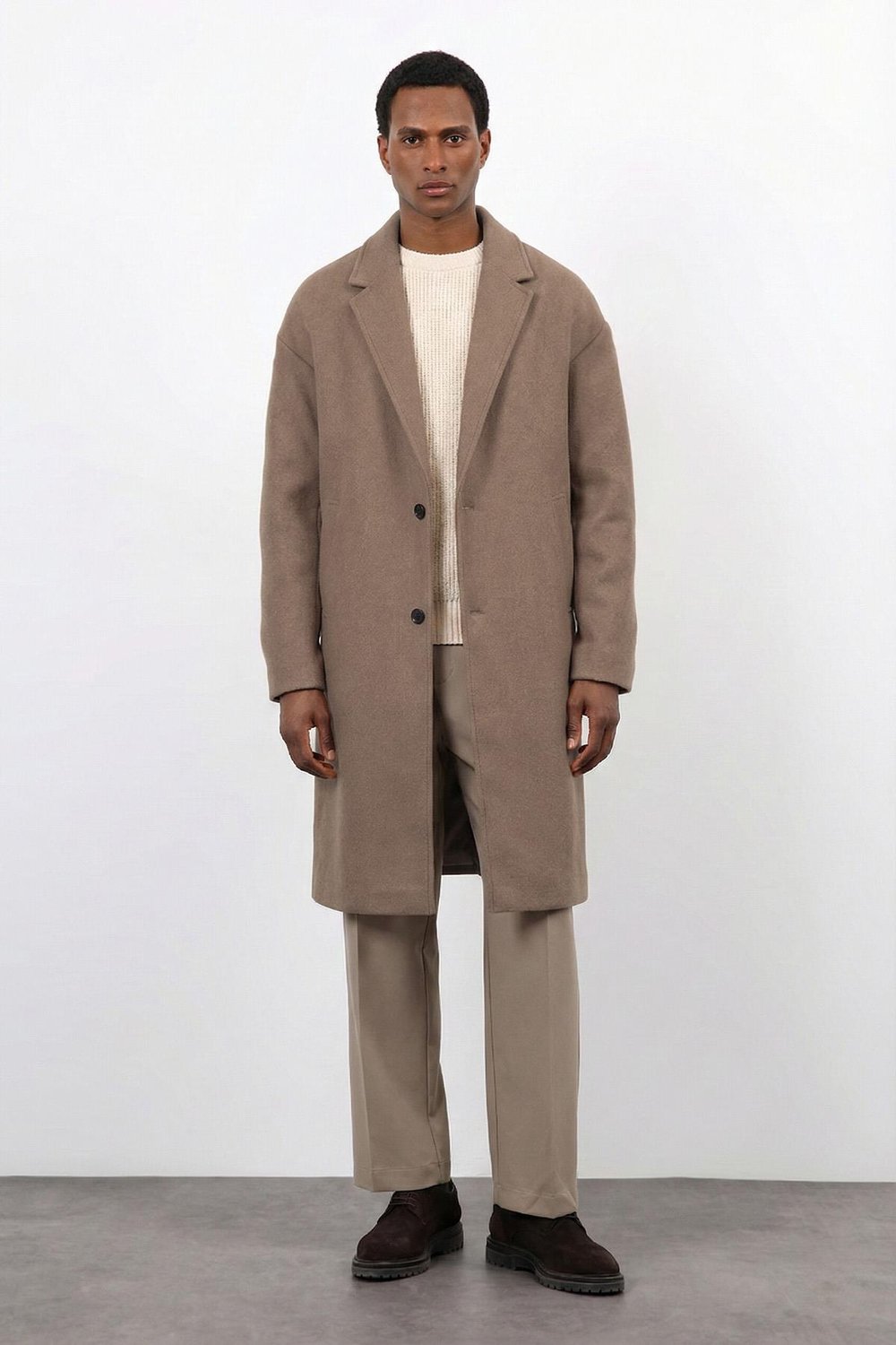 Relax Fit Mens Coat