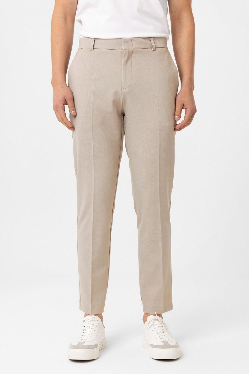 Antioch Bej Slim Fit Comfort Erkek Pantolon