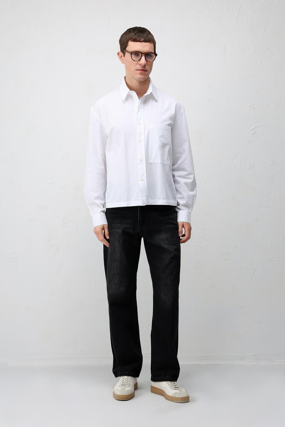 Boxy Fit Mens Shirt