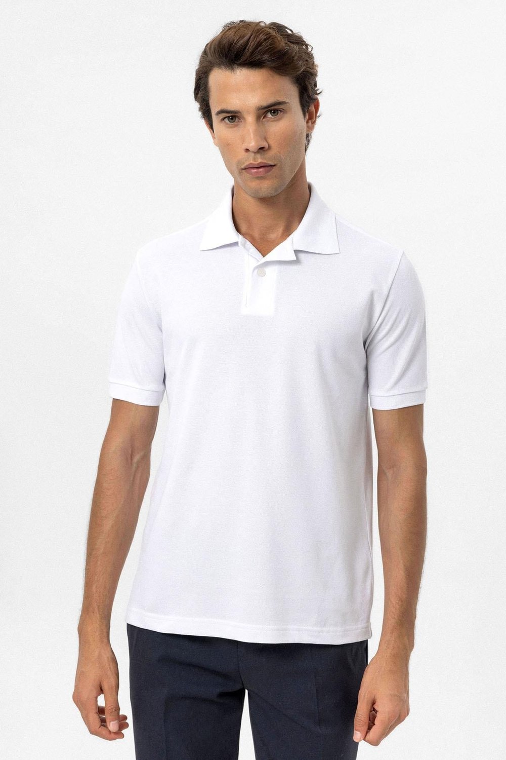 Polo Collar Mens T-Shirt