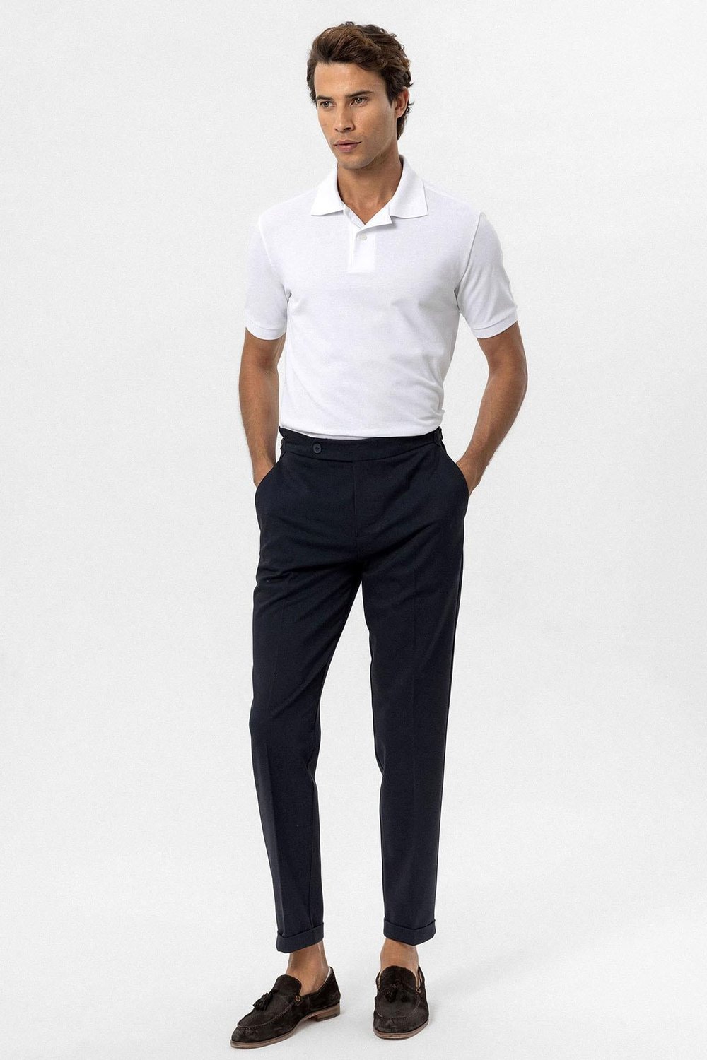 Polo Collar Mens T-Shirt