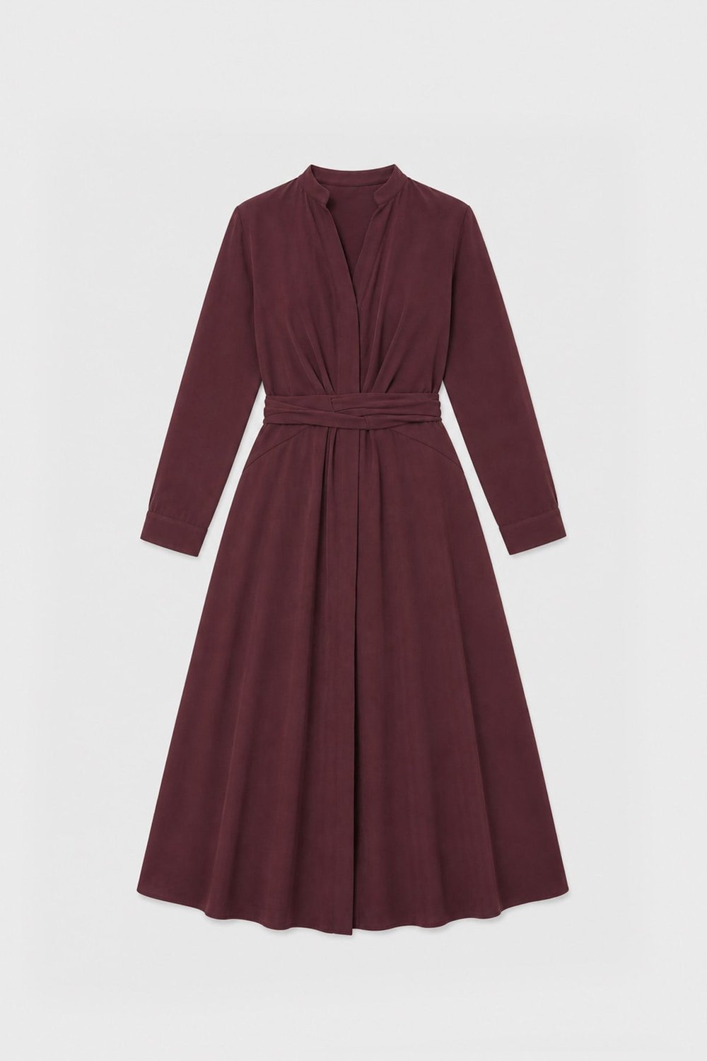 100% Lyocell Belted Womens Dress